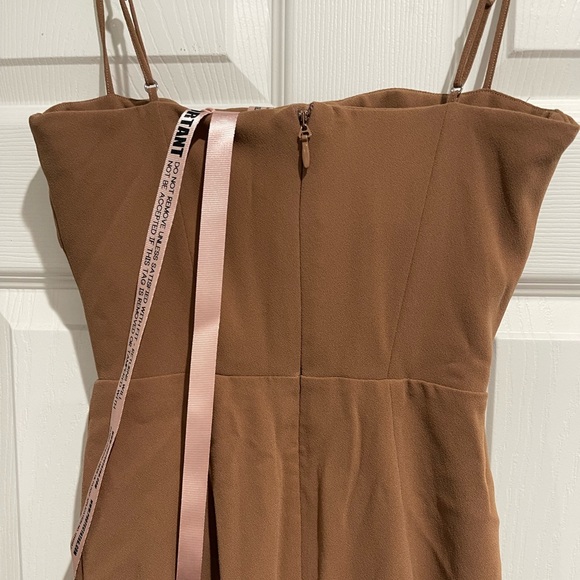 House of CB Dresses House Of Cb Jaida Toast Corset Maxi Dress